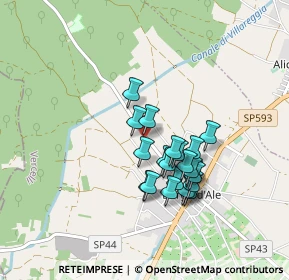 Mappa D'Ale, 13040 Borgo d'Ale VC, Italia (0.70909)