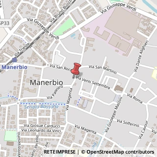 Mappa Via Magenta, 55, 25025 Manerbio, Brescia (Lombardia)