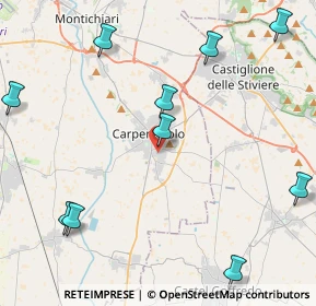 Mappa Via I° Maggio, 25013 Carpenedolo BS, Italia (5.81727)