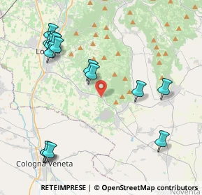 Mappa Via San Feliciano, 36045 Alonte VI, Italia (4.85267)