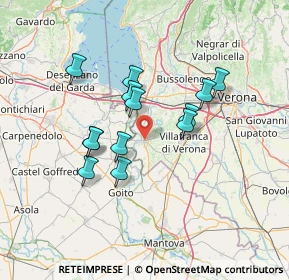 Mappa 37067 Valeggio Sul Mincio VR, Italia (11.70077)