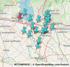 Mappa 37067 Valeggio Sul Mincio VR, Italia (11.444)