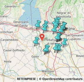 Mappa 37067 Valeggio Sul Mincio VR, Italia (12.009)