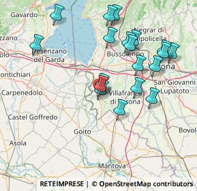 Mappa 37067 Valeggio Sul Mincio VR, Italia (15.60368)