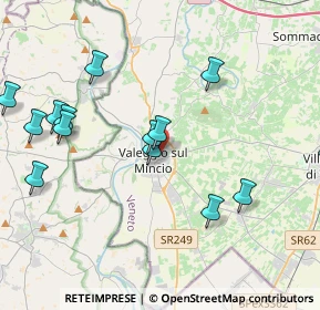 Mappa 37067 Valeggio Sul Mincio VR, Italia (5.40118)