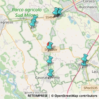 Mappa Strada Provinciale Vermezzo, 20088 Binasco MI, Italia (4.89)