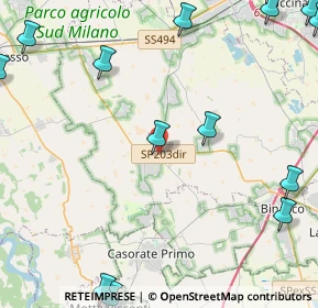 Mappa 20088 Binasco MI, Italia (7.513)