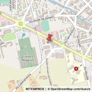 Mappa Via Tomaso Pombioli, 6, 26013 Crema, Cremona (Lombardia)