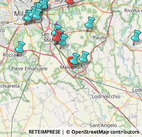 Mappa Viale della Repubblica, 20077 Melegnano MI, Italia (10.2055)