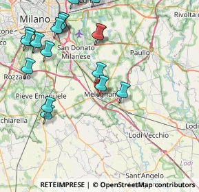Mappa Viale della Repubblica, 20077 Melegnano MI, Italia (10.162)