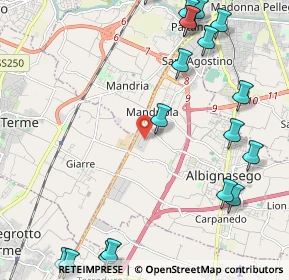 Mappa Vicolo Gela, 35020 Albignasego PD, Italia (3.05)