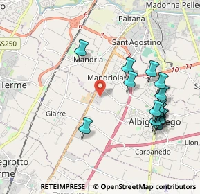 Mappa Vicolo Gela, 35020 Albignasego PD, Italia (2.10467)