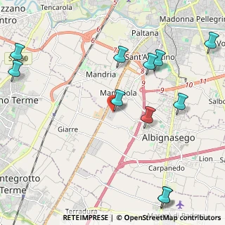 Mappa Vicolo Gela, 35020 Albignasego PD, Italia (2.76727)