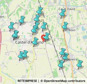 Mappa Via Cesari A., 37060 Di Via Cesari VR, Italia (2.14421)