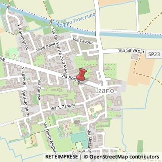 Mappa Via San Biagio, 4, 26010 Izano, Cremona (Lombardia)