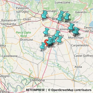 Mappa Strada della Remondina, 25025 Manerbio BS, Italia (13.4925)