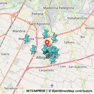 Mappa Via Foscolo U., 35020 Albignasego PD, Italia (1.06154)