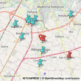 Mappa Via Foscolo U., 35020 Albignasego PD, Italia (2.31364)