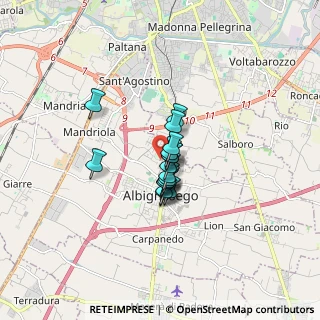 Mappa Via Foscolo U., 35020 Albignasego PD, Italia (0.92765)