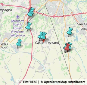 Mappa Piazza San Pertini, 37060 Castel d'Azzano VR, Italia (3.42636)