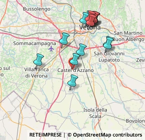 Mappa Piazza San Pertini, 37060 Castel d'Azzano VR, Italia (7.59533)