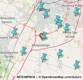Mappa Via Roma, 35142 Padova PD, Italia (4.74917)