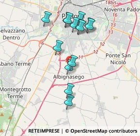 Mappa Via Roma, 35142 Padova PD, Italia (3.59)