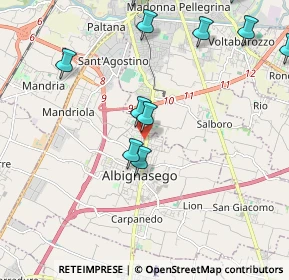 Mappa Via Roma, 35142 Padova PD, Italia (2.53167)
