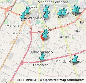 Mappa Via Roma, 35142 Padova PD, Italia (2.52929)