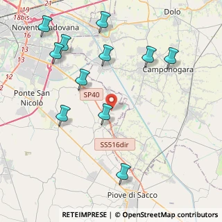 Mappa Via Chiusa, 35020 Sant'Angelo di Piove di Sacco PD, Italia (4.79818)