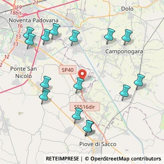 Mappa Via Chiusa, 35020 Sant'Angelo di Piove di Sacco PD, Italia (5.07267)