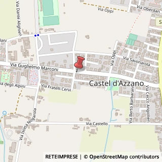 Mappa Via Marconi, 47, 37060 Castel d'Azzano, Verona (Veneto)