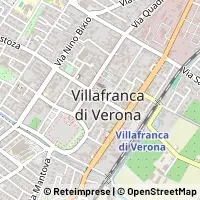 Peta Villafranca di Verona
