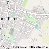 Kaart Abano Terme