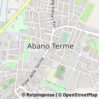 Kaart Abano Terme