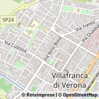 Mapa Villafranca di Verona