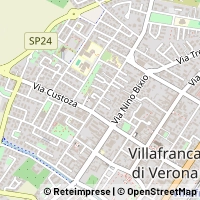 Karte Villafranca di Verona