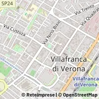 Hartă Villafranca di Verona