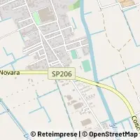 Mapa Cassolnovo