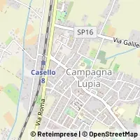 Mapa Campagna Lupia