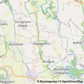 Mappa Galgagnano