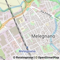 Hartă Melegnano