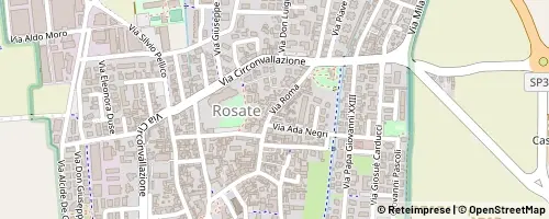 Mappa Rosate