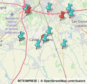 Mappa Via Salarino, 37060 Castel D'Azzano VR, Italia (4.19)