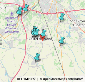 Mappa Via Salarino, 37060 Castel D'Azzano VR, Italia (3.30429)