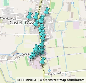 Mappa Via Salarino, 37060 Castel D'Azzano VR, Italia (0.3515)