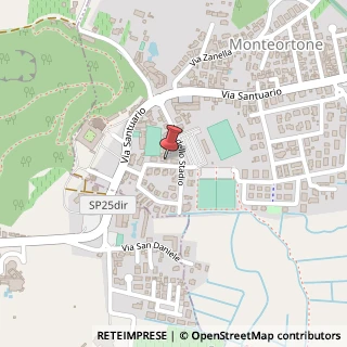 Mappa Via Don G. Bazzarin, 13, 35031 Abano Terme, Padova (Veneto)