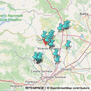 Mappa Via Ex Internati, 10080 Salassa TO, Italia (11.25471)