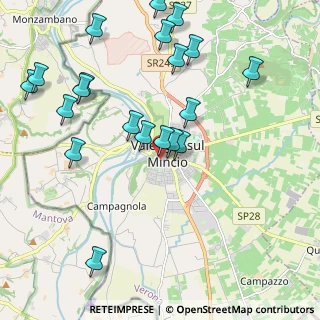 Mappa Via Santa Maria, 37067 Valeggio sul Mincio VR, Italia (2.3455)