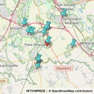 Mappa Via Cesare Pavese, 20085 Locate di Triulzi MI, Italia (3.645)